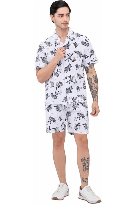 2-Piece Casual Outfit Set, Young Men's