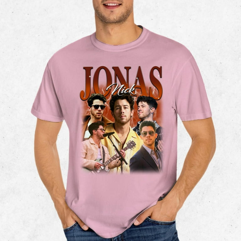 Nick jonas t shirt sales