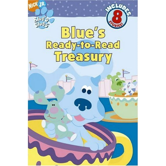 Pre-Owned Nick Jr. Blues Clues, Blues Ready-to-Read Treasury -2000 publication. Paperback