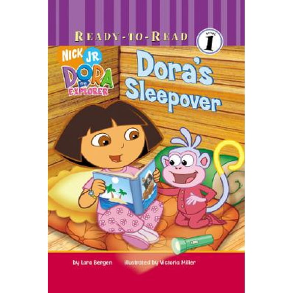 Pre-Owned Nick Jr. Dora the Explorer (Simon Spotlight): Dora's Sleepover (Hardcover)