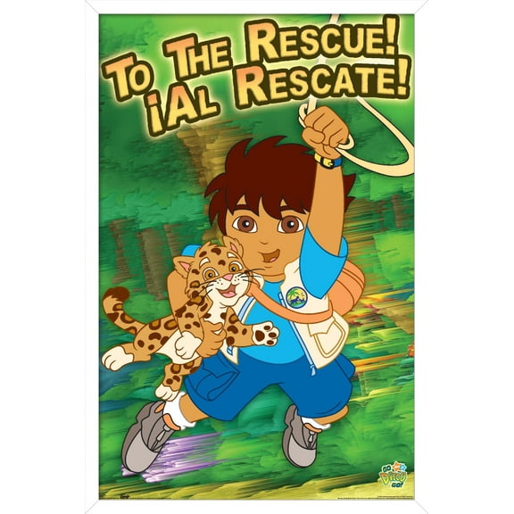 Nick Jr Go Diego Go - To The Rescue Poster
