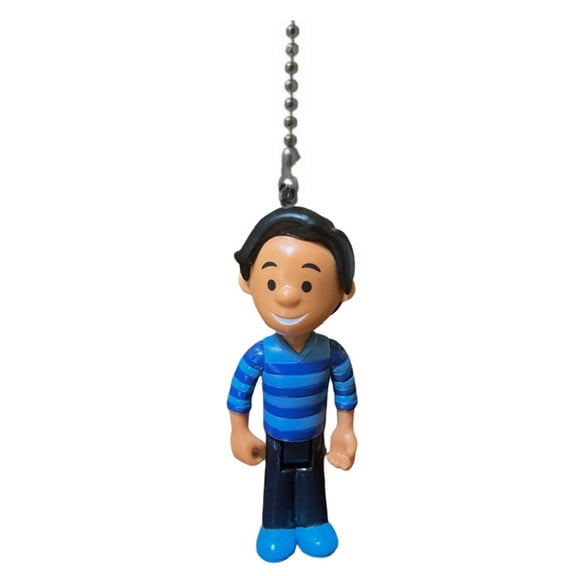Nick Jr Nickelodeon Josh Fan Lamp Pull Chain Pvc Figure Blues Clues Figurine New