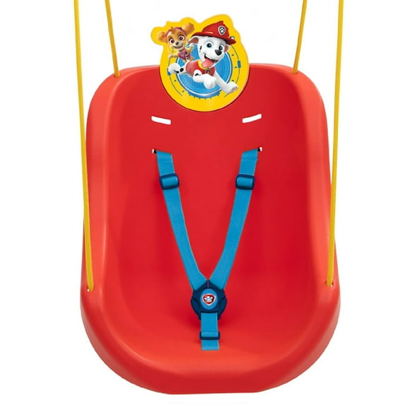 Nick Jr. PAW Patrol 2-in-1 Outdoor Swing by Delta Children – For Babies and Toddlers – Full Bucket Seat