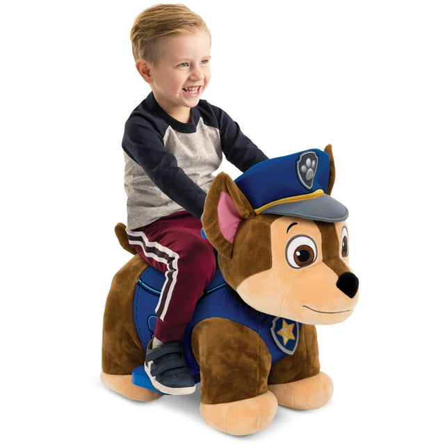 Nick Jr. PAW Patrol Chase 6V Plush Electric Ride-On Toy for Toddlers by Huffy