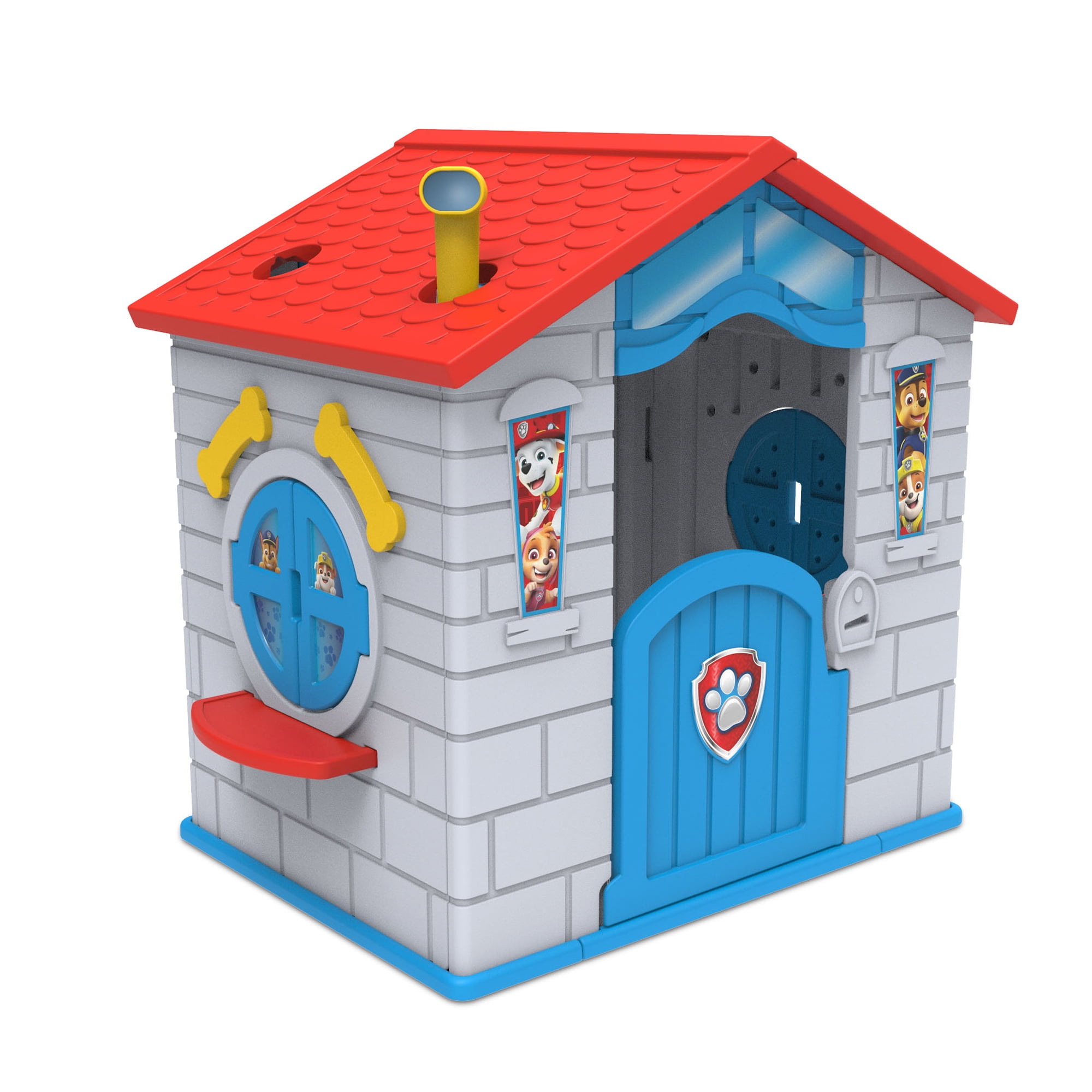 Nick PAW Patrol Plastic Indoor/Outdoor Playhouse with Easy Assembly by  Delta Children