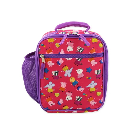 Nick Jr. Peppa Pig Girls Soft Insulated School Lunch Box B19PI42897