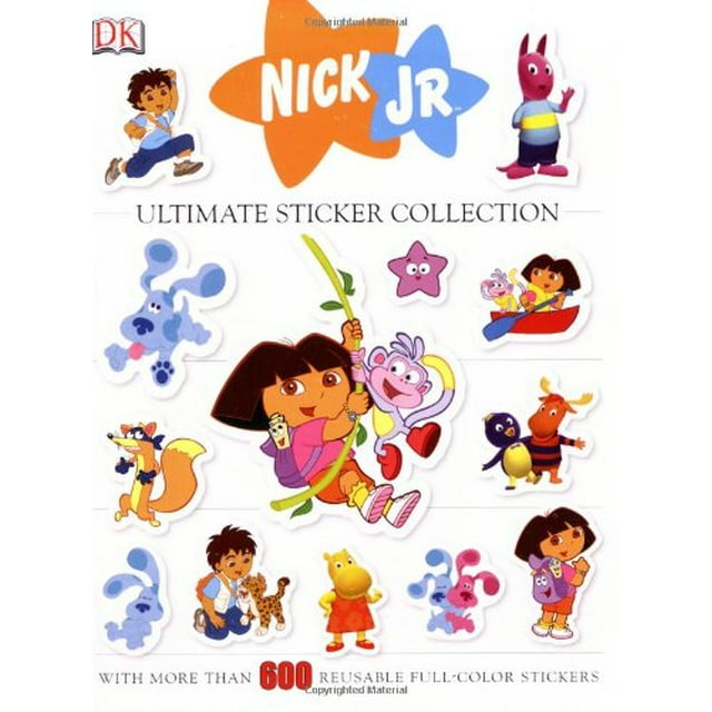Pre-Owned Nick Jr. Ultimate Sticker Collection [With 300 Reusable ...
