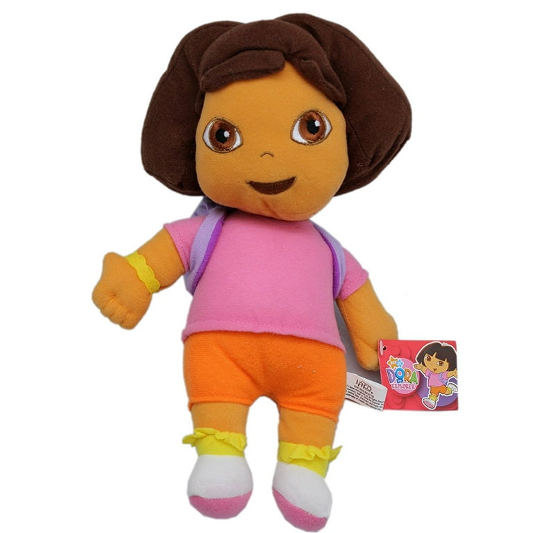 Nick Jr s Dora the Explorer Dora Medium Size Plush Toy 14in