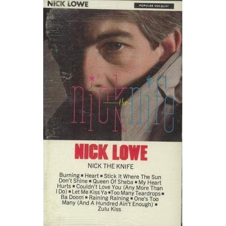 Nick Lowe - Nick The Knife - Cassette