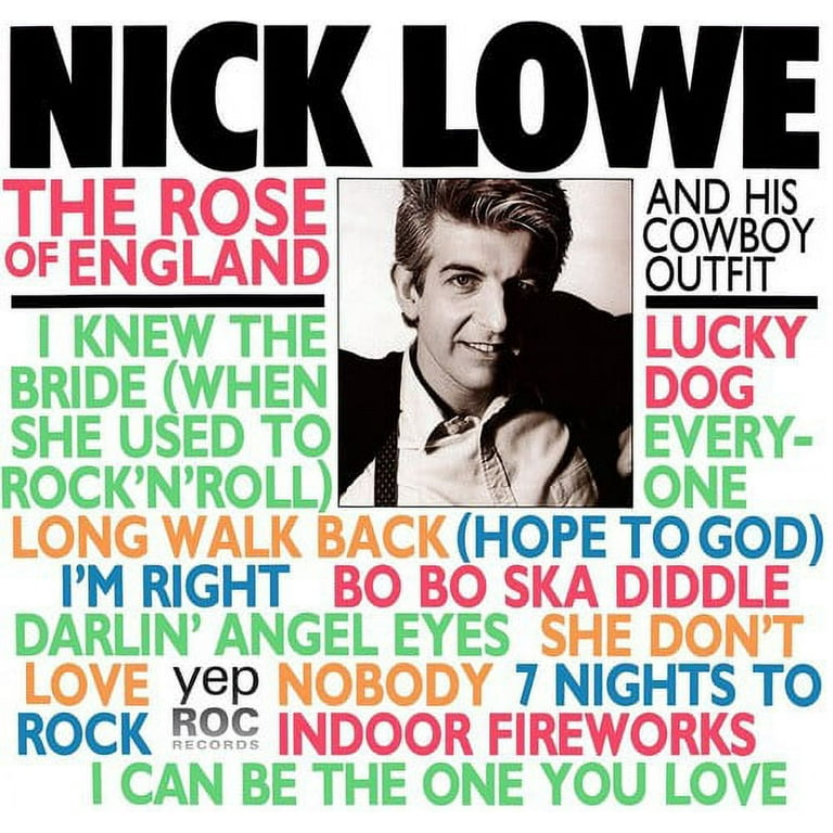 ★ニック・ロウ / ローズ・オヴ・イングランド★NICK LOWE◇日本初版 ☆ニック・ロウ / ローズ・オヴ・イングランド☆NICK LOWE◇日本