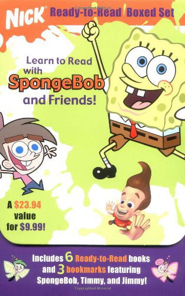 Pre-Owned Nick Ready-To-Read Boxed Set: Learn to Read with Spongebob ...