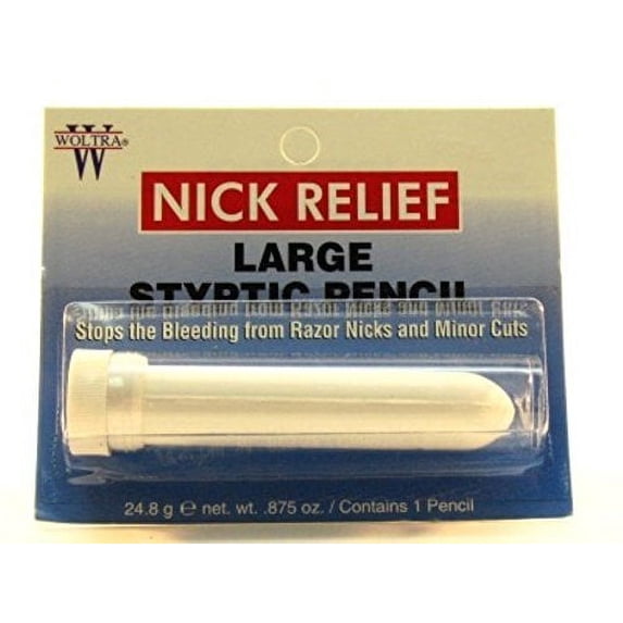 Nick Relief Styptic Pencil Large (Blister), 1 Ea, 2 Pack