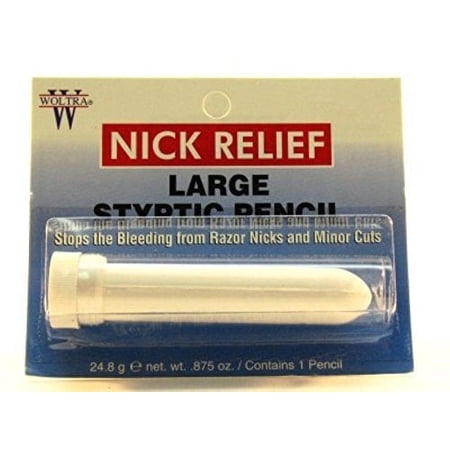 Nick Relief Styptic Pencil Large (Blister), 1 Ea, 3 Pack