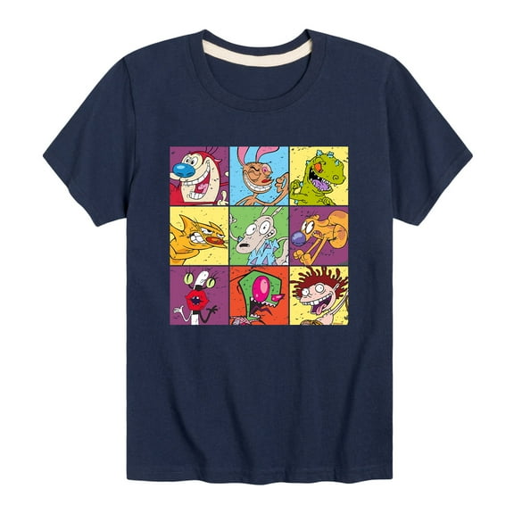 Nick Rewind - All Stars - Toddler And Youth Short Sleeve Graphic T-Shirt