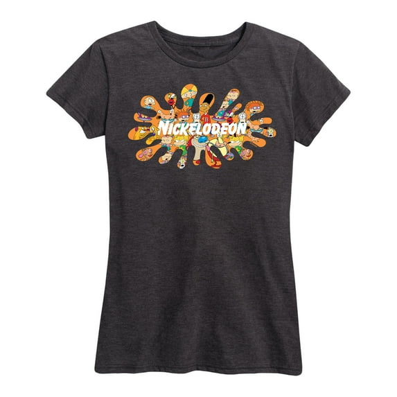 Nick Rewind - Group Splat - Women's Short Sleeve Graphic T-Shirt