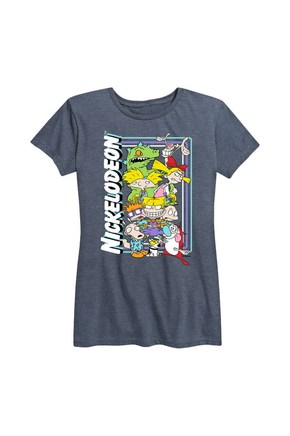 Nick Rewind - Nick 90's Group - Women's Short Sleeve Graphic T-Shirt
