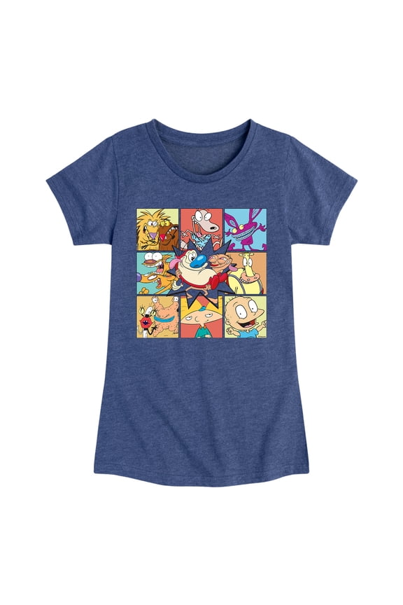 Nick Rewind - Nick Group Boxes - Girls Short Sleeve T-Shirt