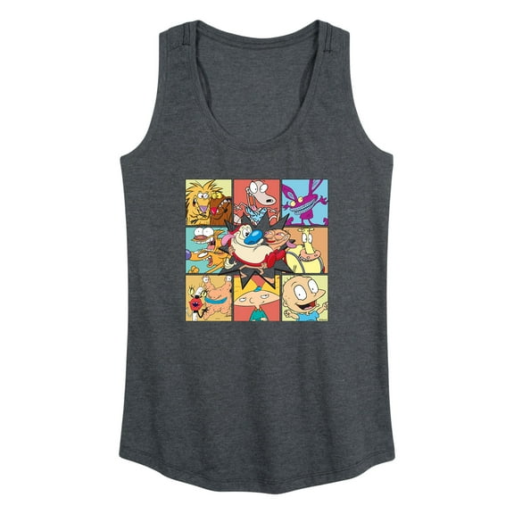 Nick Rewind - Nick Group Boxes - Women's Racerback Tank Top