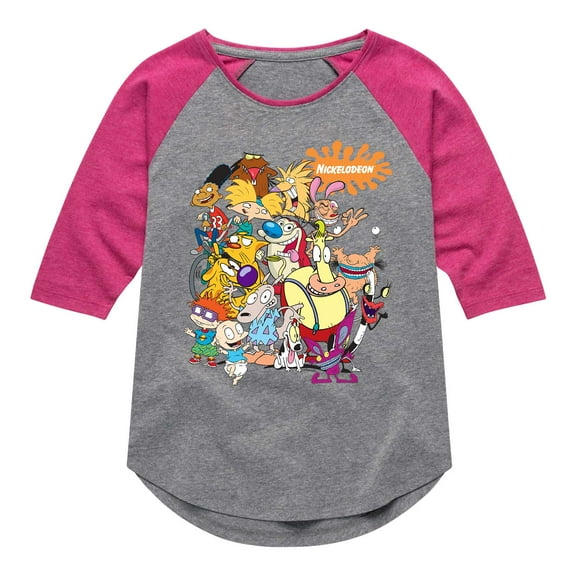 Nick Rewind - Nick Group - Girls Shirt Tail Raglan