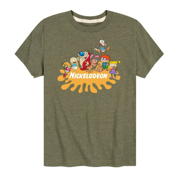 Nick Rewind - Nick Group Splat - Toddler And Youth Short Sleeve Graphic T-Shirt