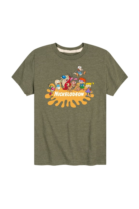 Nick Rewind - Nick Group Splat - Toddler And Youth Short Sleeve Graphic T-Shirt