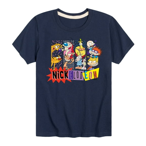 Nick Rewind - Nickelodeon 90's - Toddler And Youth Short Sleeve Graphic T-Shirt