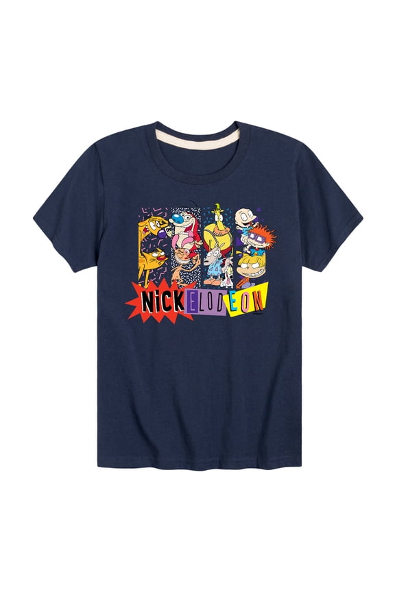 Nick Rewind - Nickelodeon 90's - Toddler And Youth Short Sleeve Graphic T-Shirt