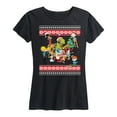thumbnail image 1 of Nick Rewind - Rugrats Holiday Group - Women's Short Sleeve Graphic T-Shirt, 1 of 4