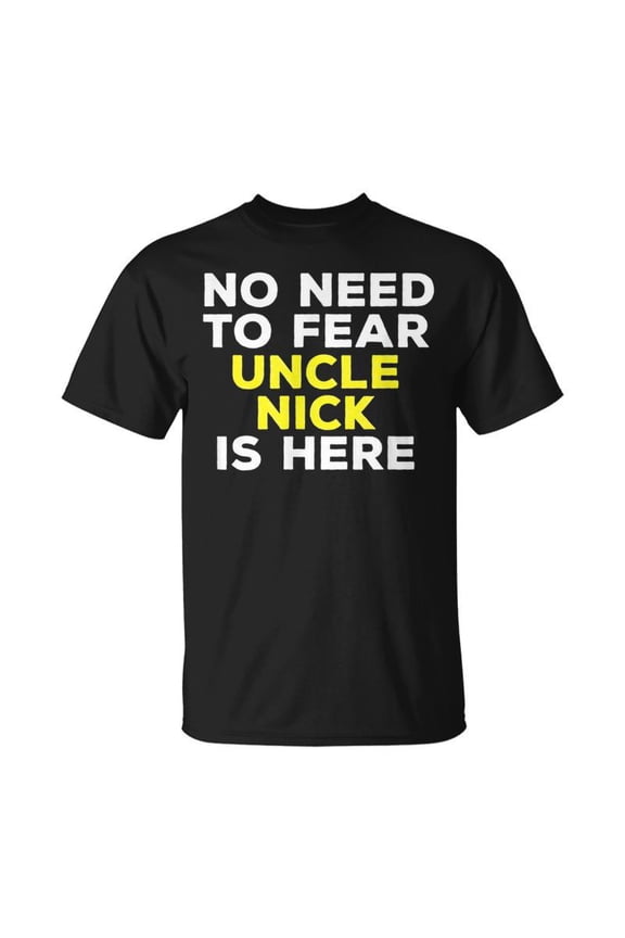 Nick Uncle Family Graphic Name TShirt
