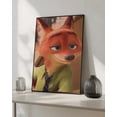 thumbnail image 1 of Nick Wilde Zootopia 2 Funny Fox Poster Wall Art Decor 24x36 UNFRAMED, 1 of 3