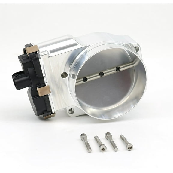 Nick Williams 112MM LS DBW Electronic Throttle Body, SD112LSX CNC Billet Natural Finish Drive by Wire TB LS1 LS3 LSX Applications