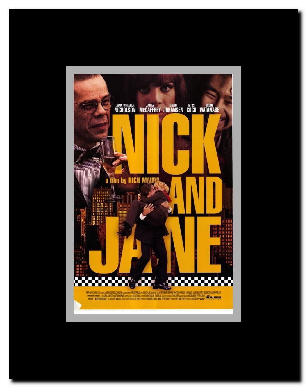 Nick and Jane Framed Movie Poster