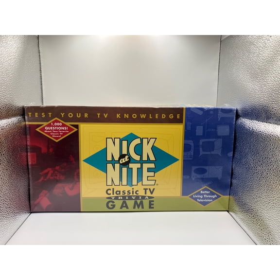 Nick at Nite Classic TV Trivia Board Game 1,000 Questions
