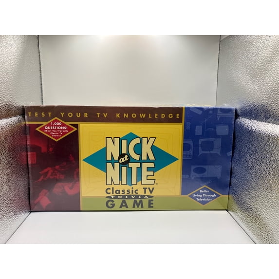 Nick at Nite Classic TV Trivia Board Game 1,000 Questions