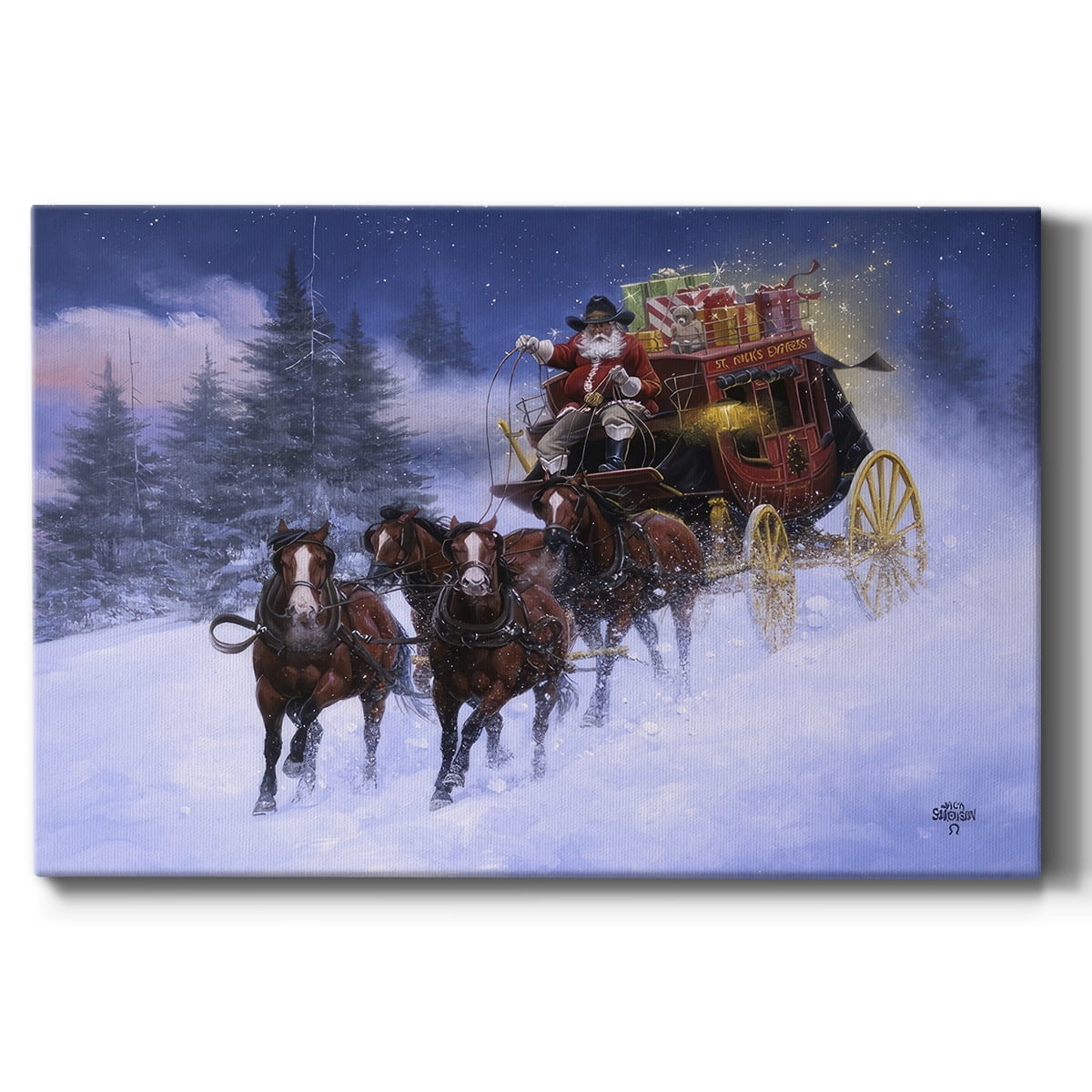 Nick's Express- Gallery Wrapped Canvas