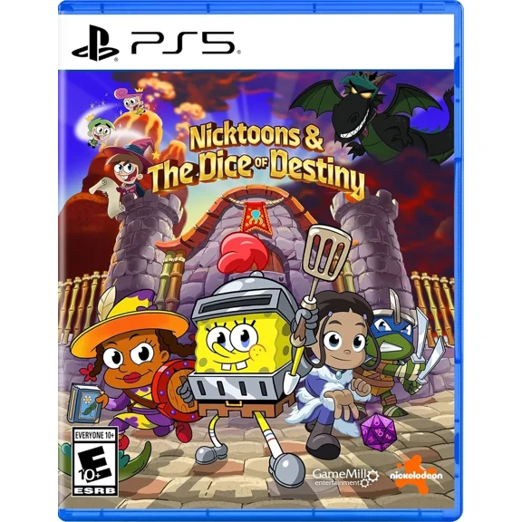 NickToons and The Dice Of Destiny - Sony PlayStation 5 - Brand New