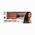 thumbnail image 1 of Nicka K Tyche Triple Barrel Wave Styler 7/8" HRTW07, 1 of 1