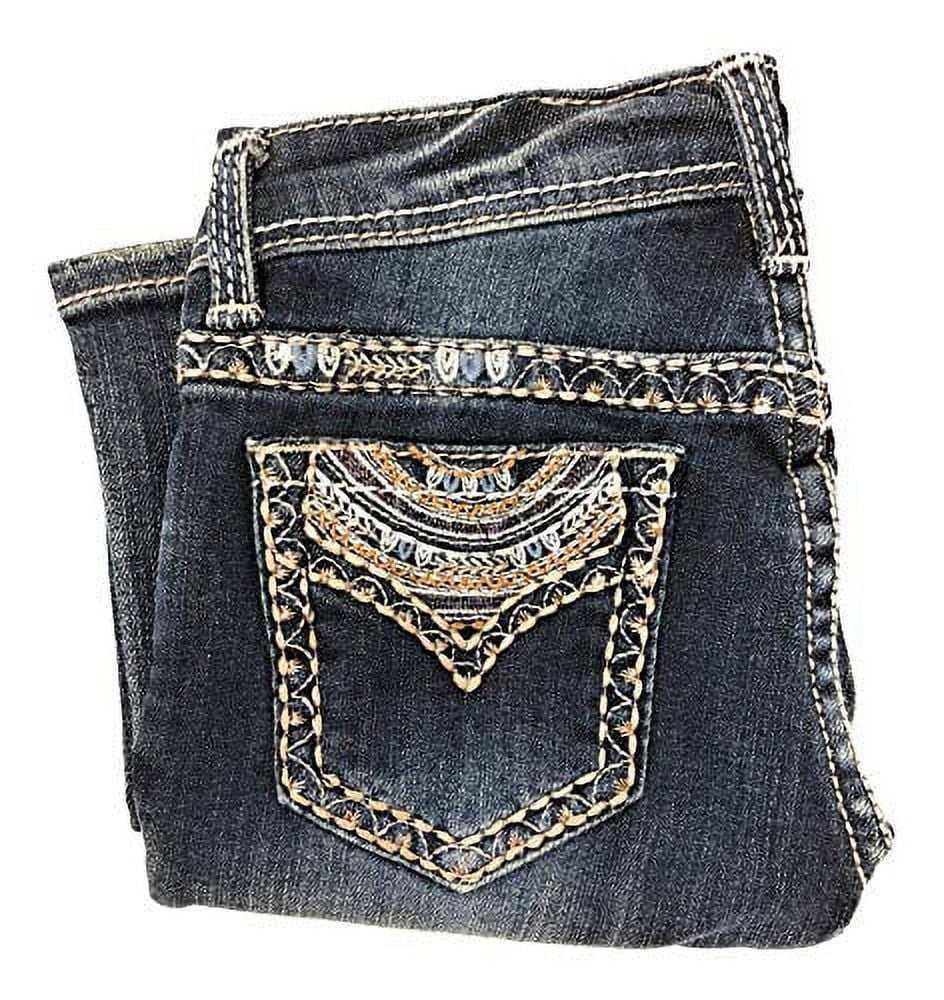 Nickanny's Little Girls Bootcut Fashion Jeans w/Embellished Bling