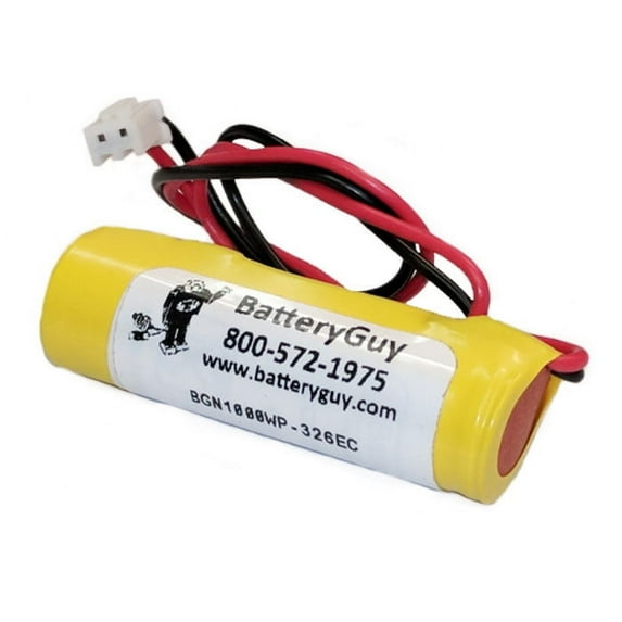 Nickel Cadmium Battery 1.2V 1000mAh Emergency Lighting Battery - BGN1000WP-326EC (Rechargeable)