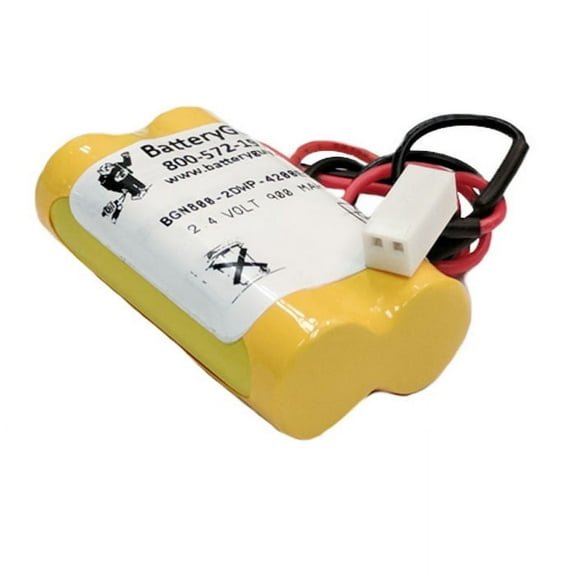 Nickel Cadmium Battery 2.4v 900mah ~ BGN800-2DWP-0520EC (Rechargeable)