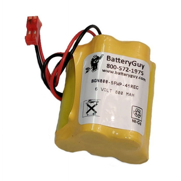 6-Pack) Alkaline Batteries, 6-Volt, NSN 6135-01-333-6737 - The