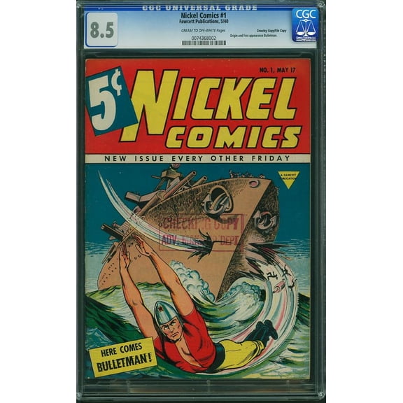 Nickel Comics #1 - CGC 8.5 Comic Book