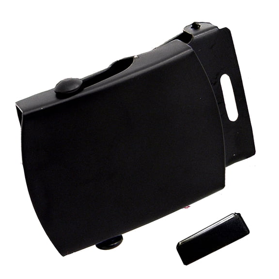 Nickel Free Black Slider Military Buckle 1.25 Width