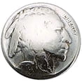 thumbnail image 1 of Nickel Genuine Indian-Head Coin Button Pack of 4 Findings, 1 of 3