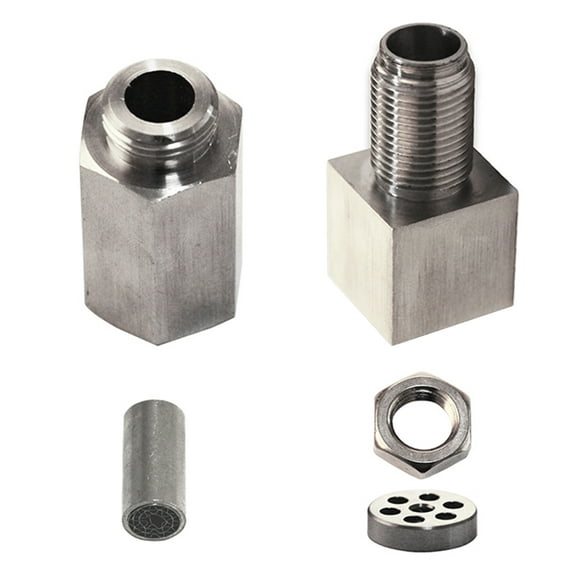 Nickel Plated Iron Sensor Extender Spacer, 90 Degree Adapter, Accessory