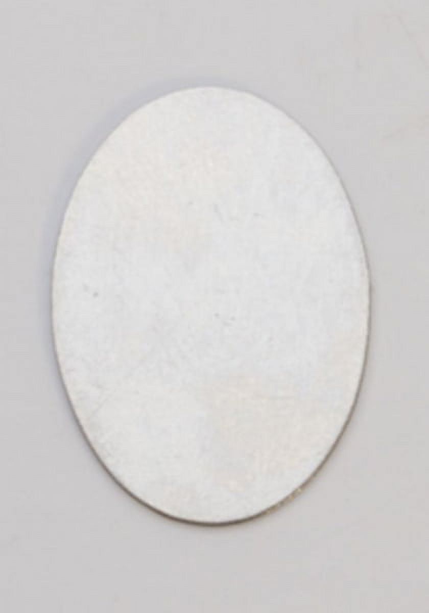 Nickel Silver Oval, 24 Gauge, 25 by 18 Millimeters, Pack of 6 - image 1 of 1