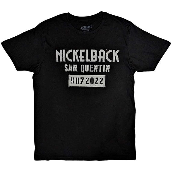 Nickelback Unisex T-Shirt: San Quentin (Medium)