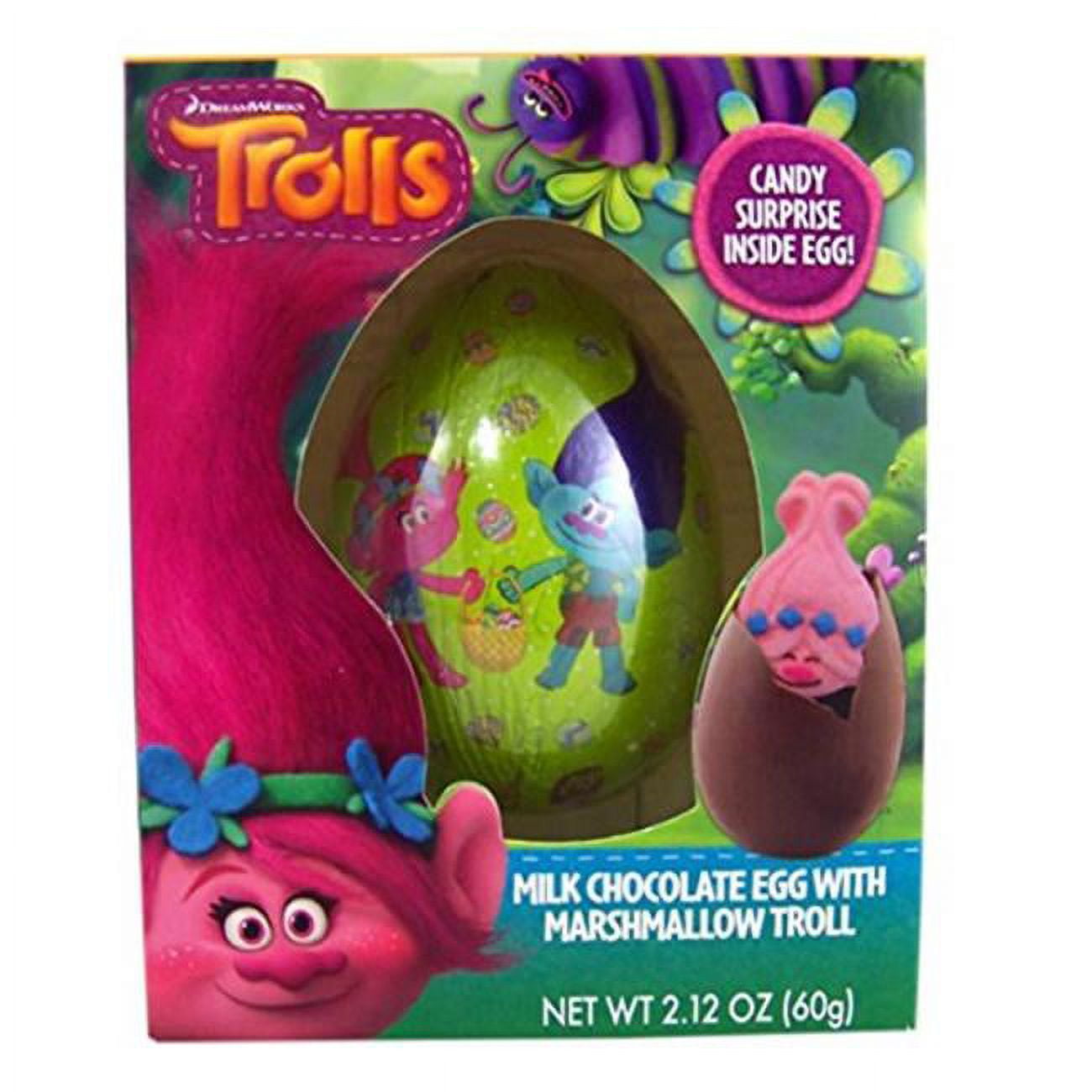 Plastic Eggs Trolls Surprise Eggs TROLLS Plastic Surprise Egg With