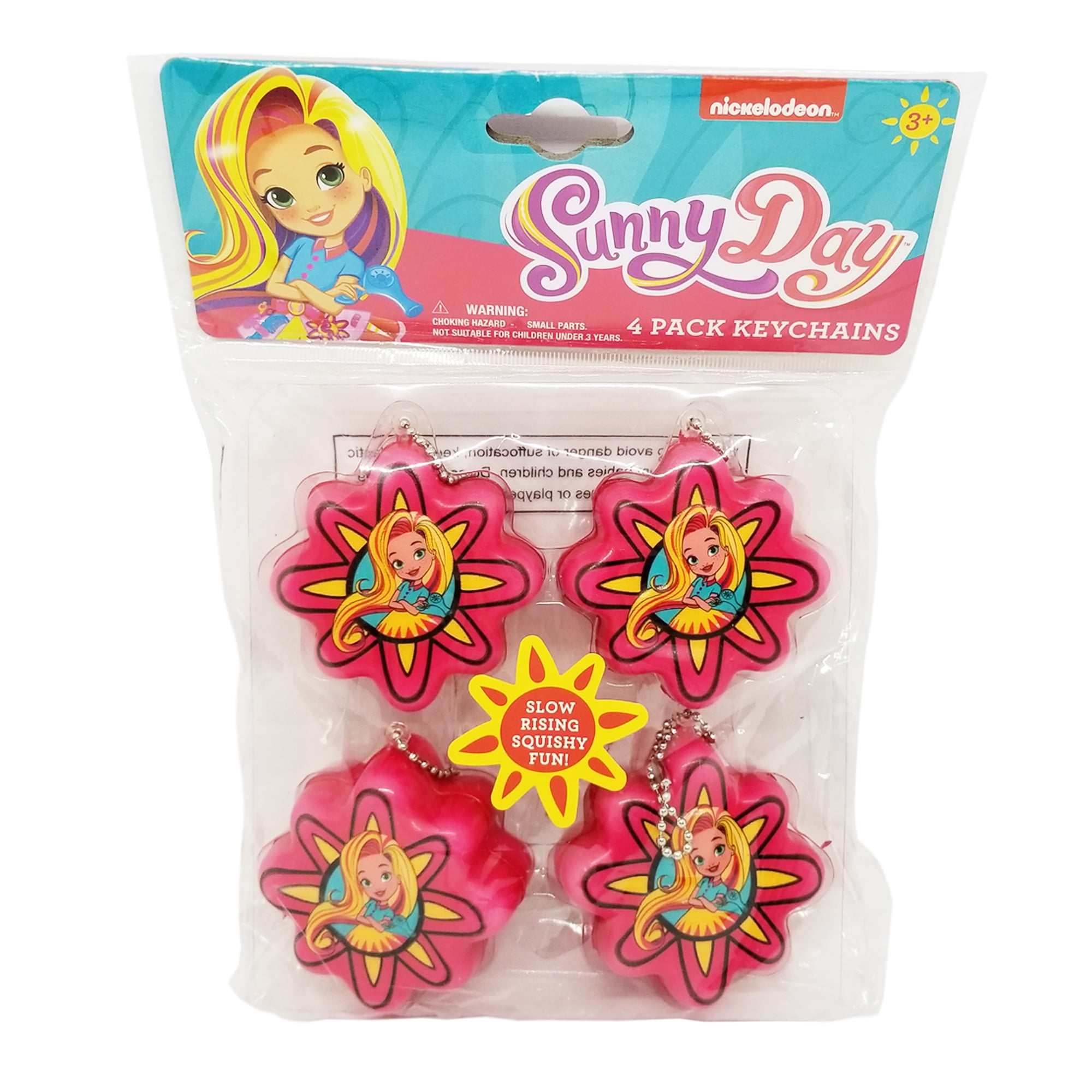Nickelodeon - Brandclub - Nickelodeon 4pk Sunny Day Squishies
