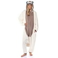thumbnail image 1 of Nickelodeon Avatar The Last Airbender Appa Women's Hooded Union Suit One Piece Costume Kigurumi Pajama, 1 of 8